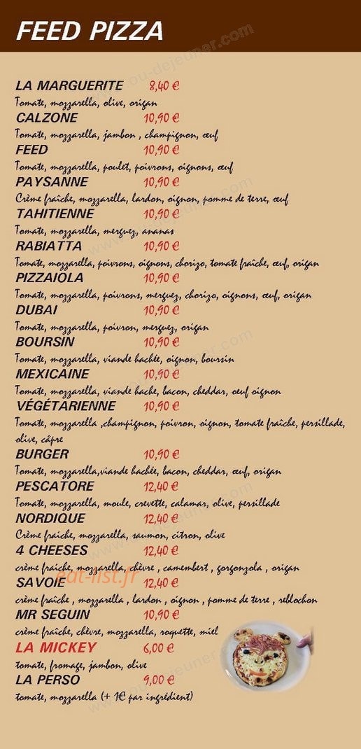 Feed — carte page 2