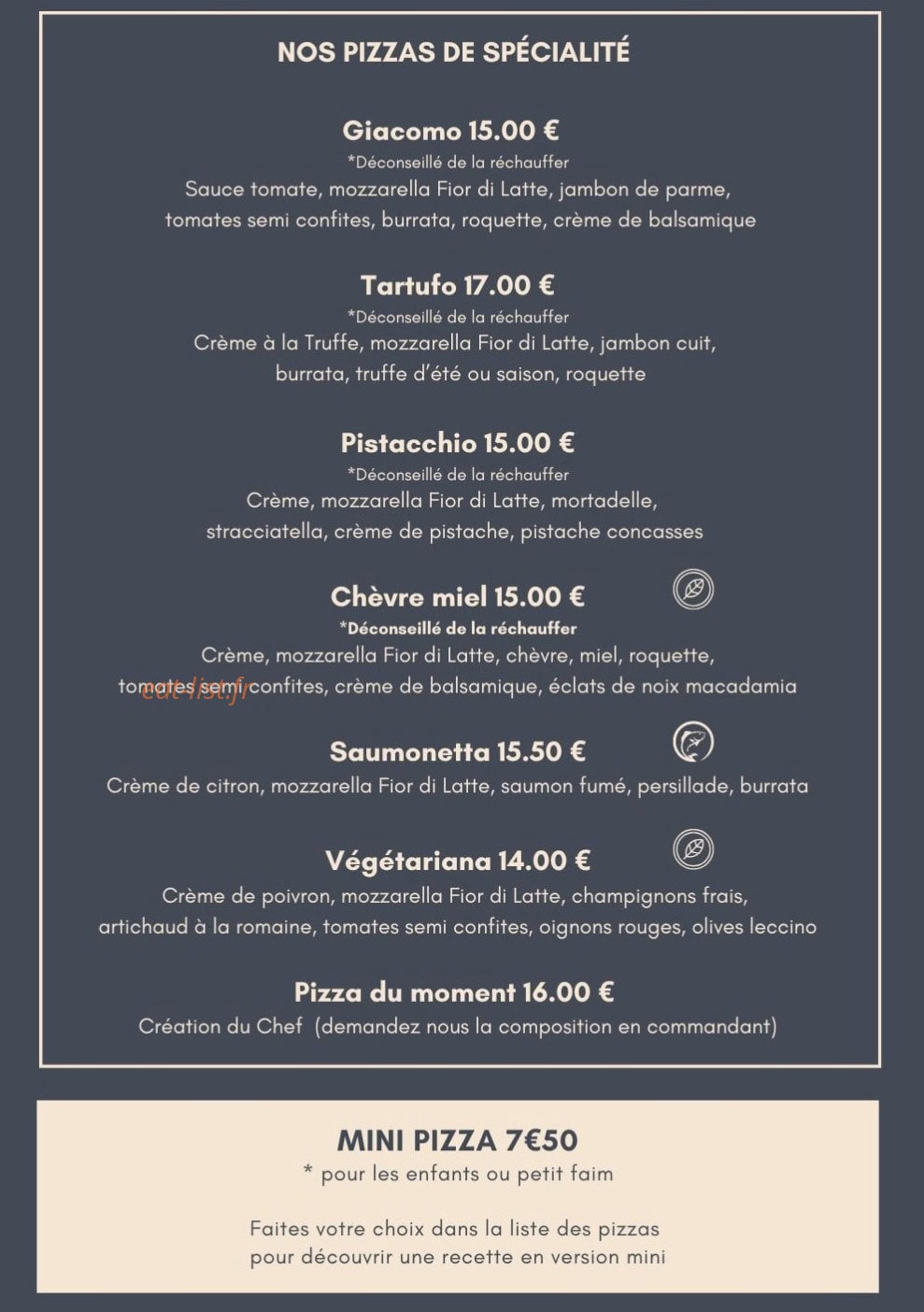 Giacomo — carte page 2