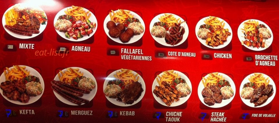 Grillade du Havre — carte page 4