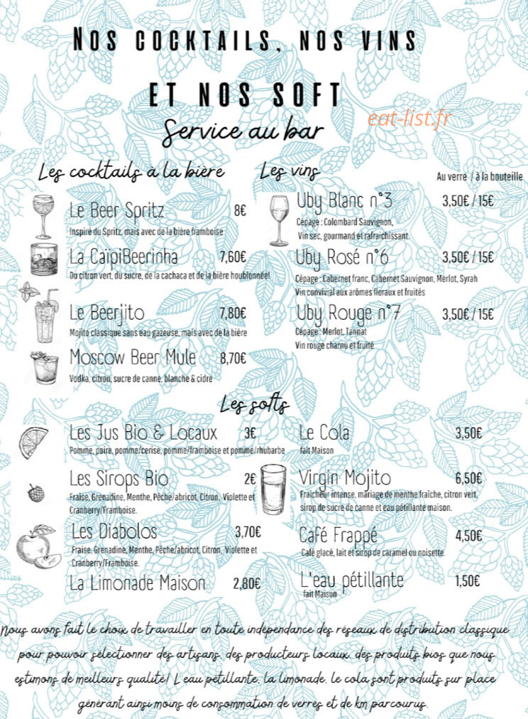L'Havrais Bière — carte page 4