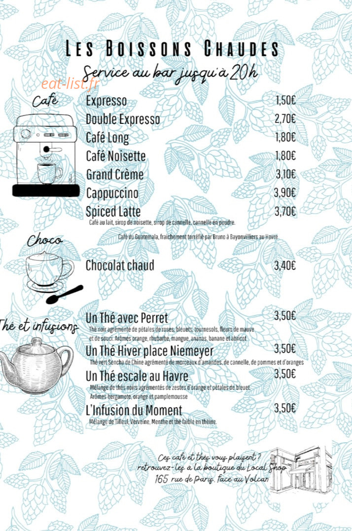 L'Havrais Bière — carte page 2