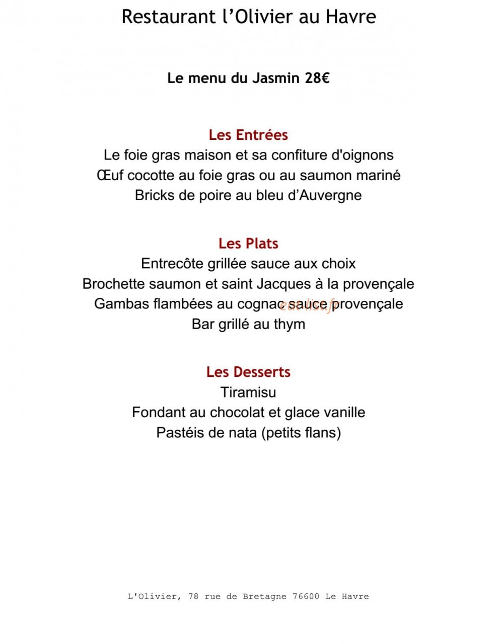 L'olivier — carte page 5