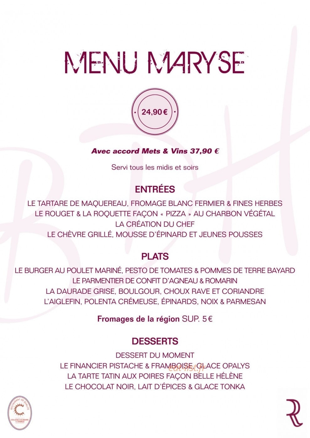 La BDH — carte page 5