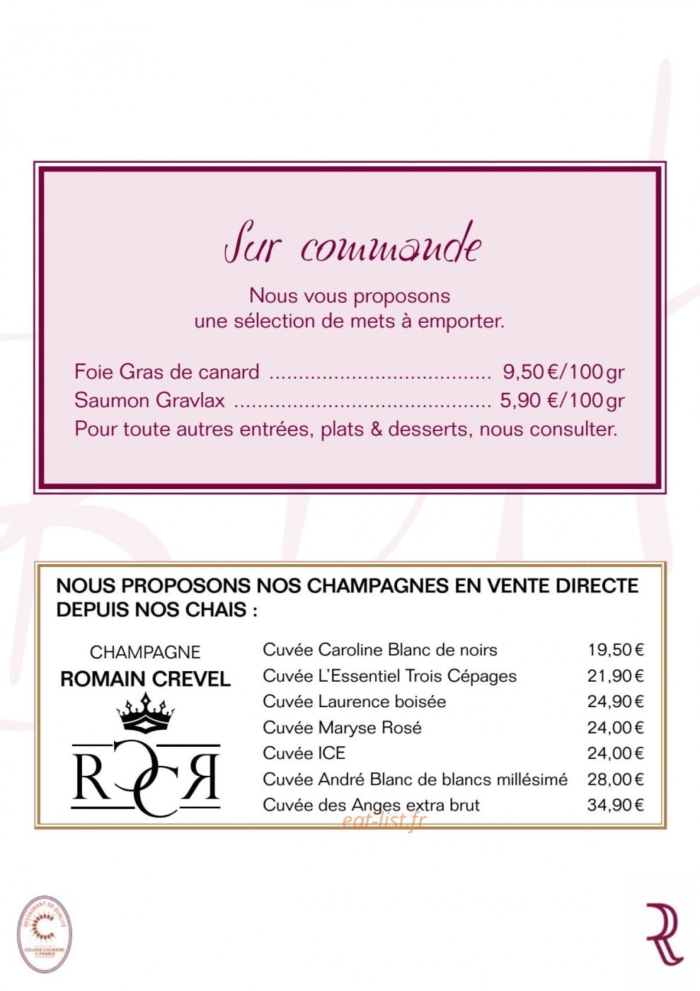 La BDH — carte page 8