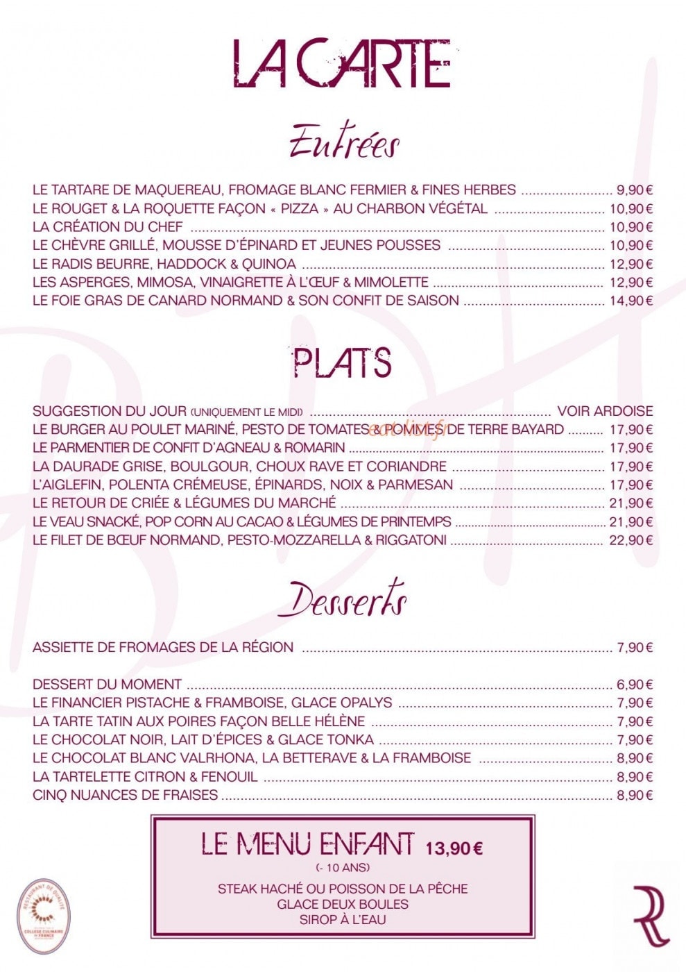 La BDH — carte page 7