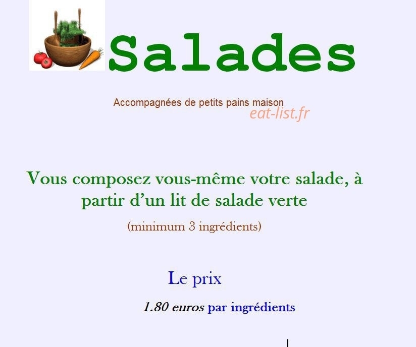 La Case à Café — carte page 5