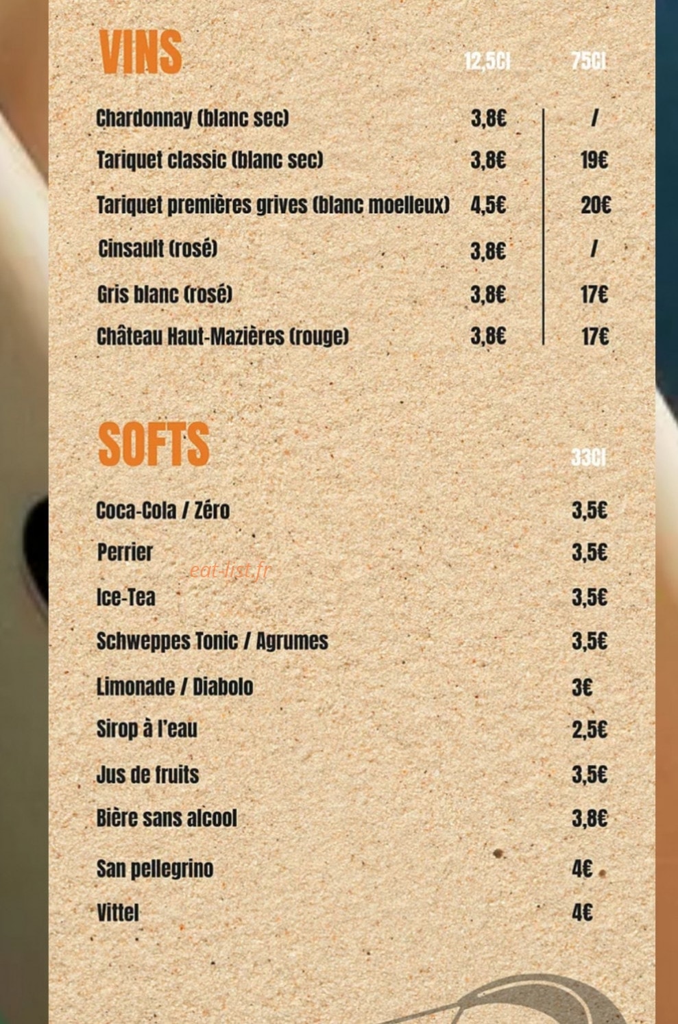 La Petite Rade — carte page 3