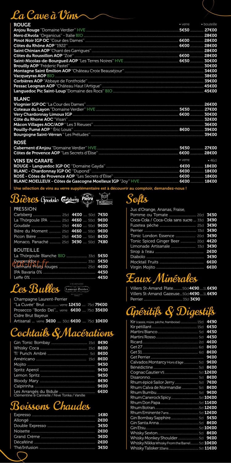 Le Bidule — carte page 2