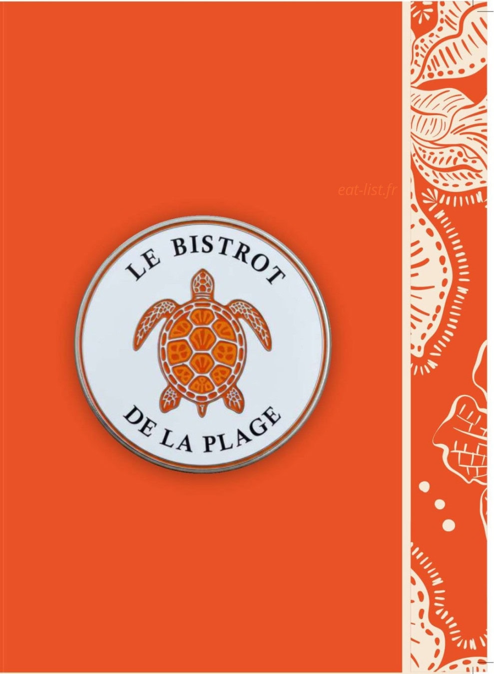 Carte et menu des plats