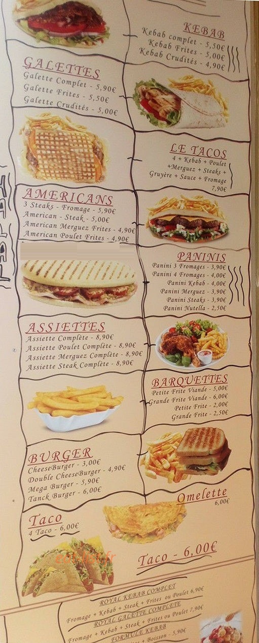 Le Cappadoce — carte page 1