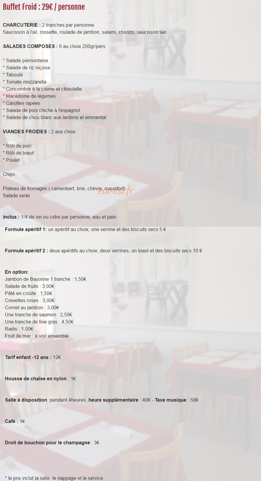 Le Celeste — carte page 6