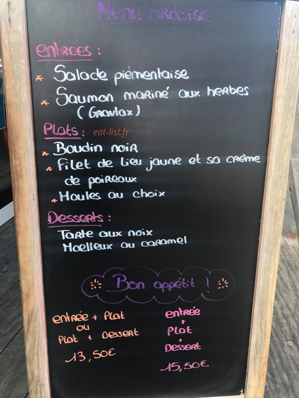 Le Grand Bleu — carte page 1