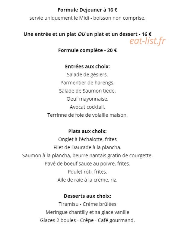 Le grignot — carte page 6