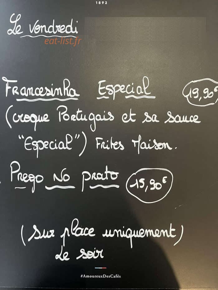Le Lusitana — carte page 1