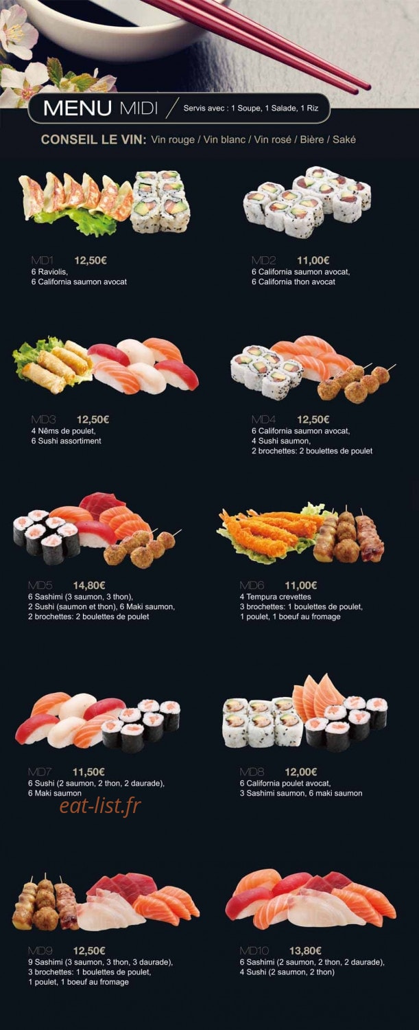 Le Nagoya — carte page 7