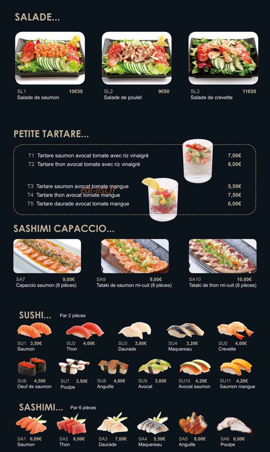 Le Nagoya — carte page 2
