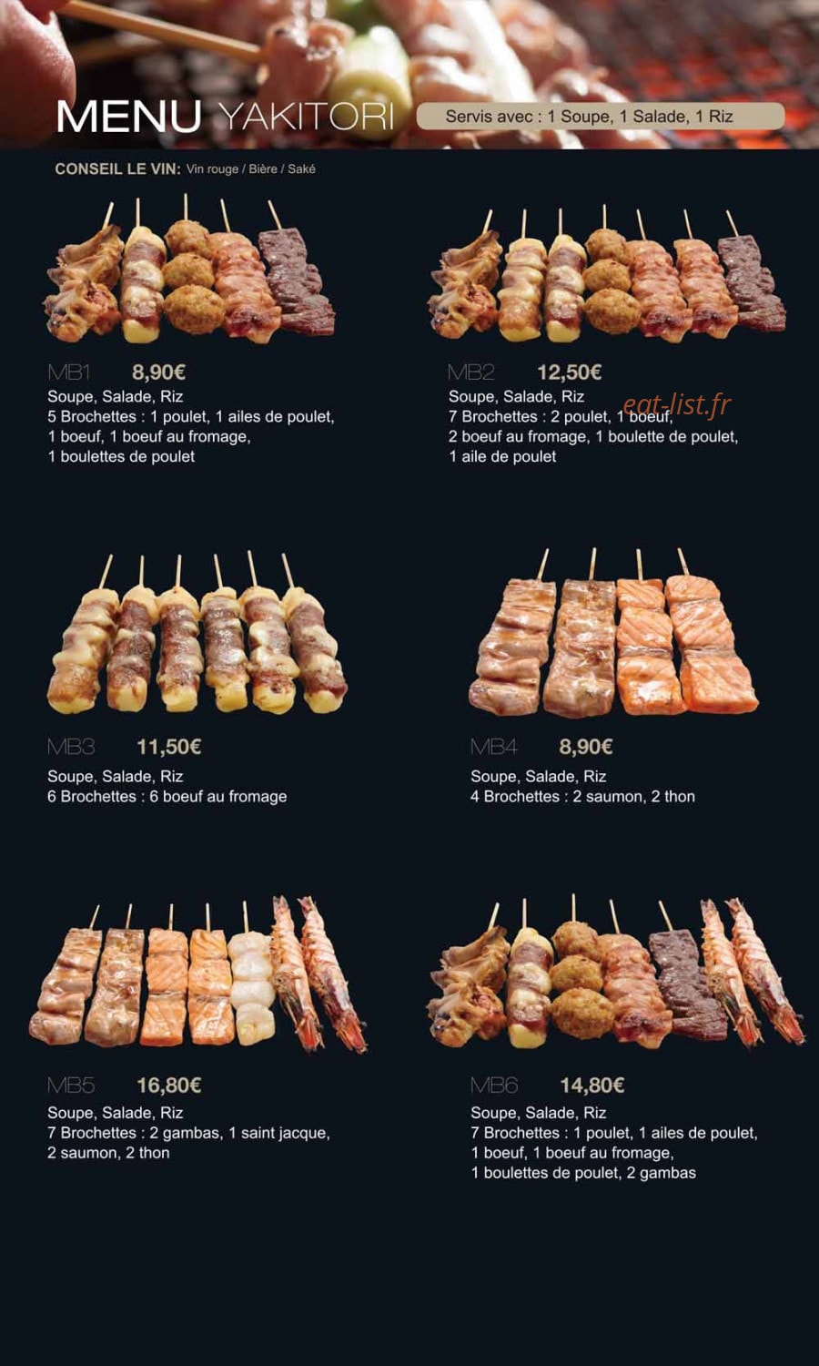 Le Nagoya — carte page 9