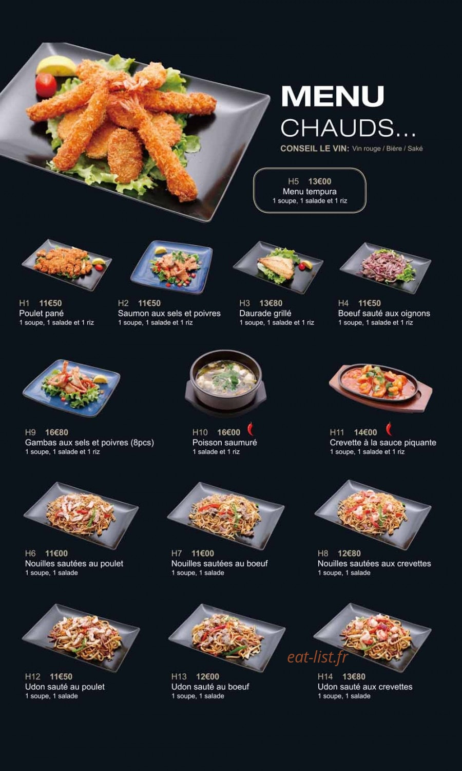 Le Nagoya — carte page 8