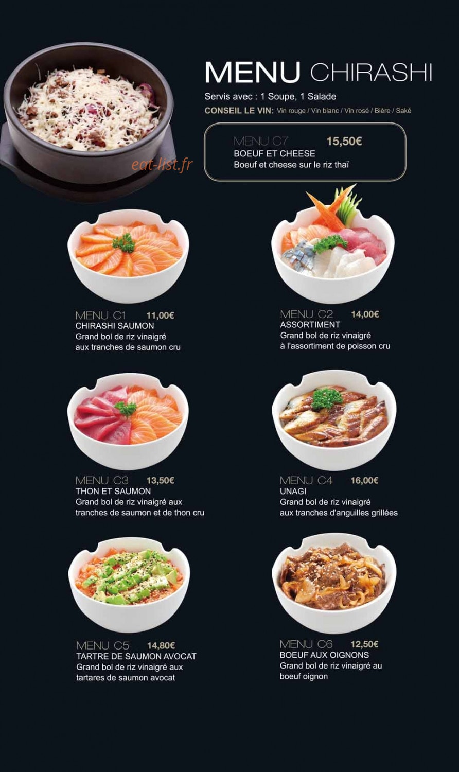 Le Nagoya — carte page 13