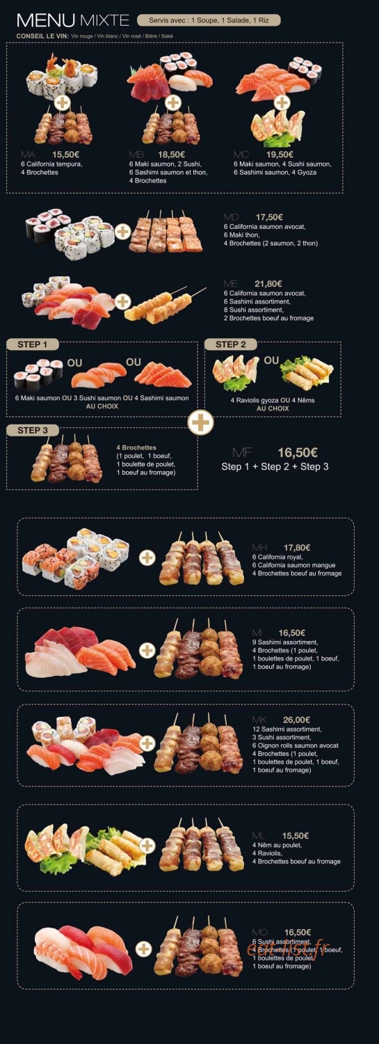 Le Nagoya — carte page 12
