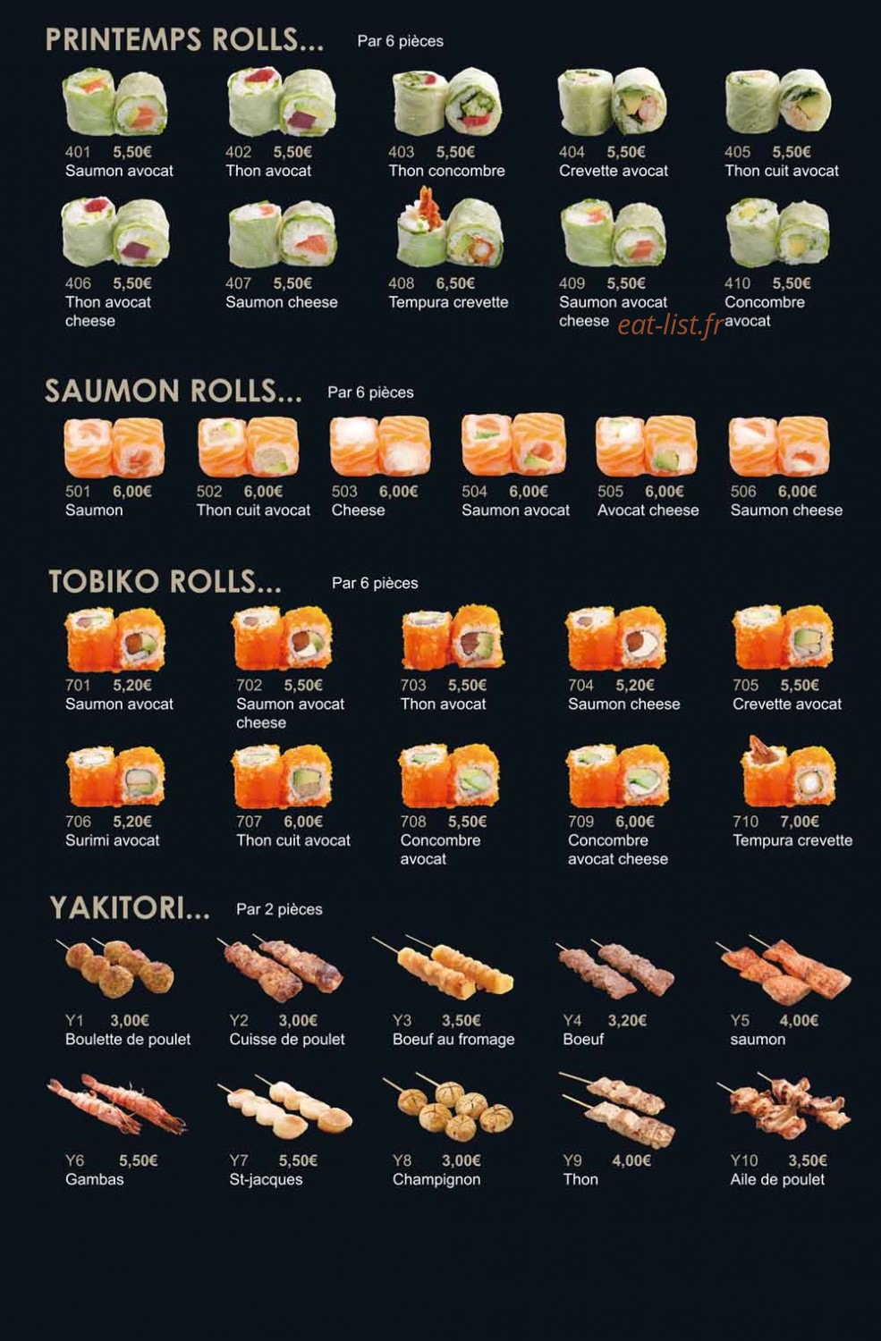 Le Nagoya — carte page 4