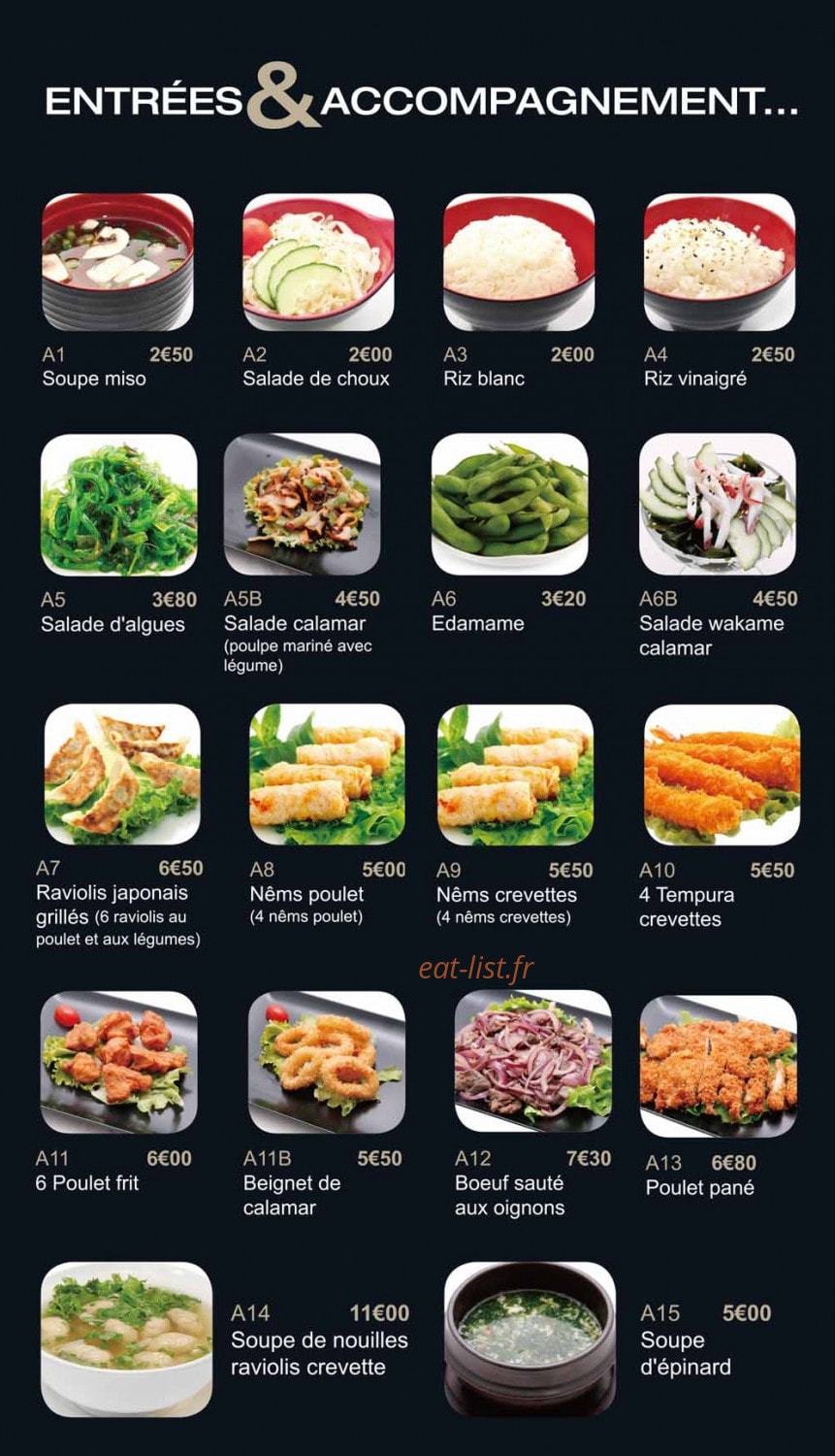 Le Nagoya — carte page 1