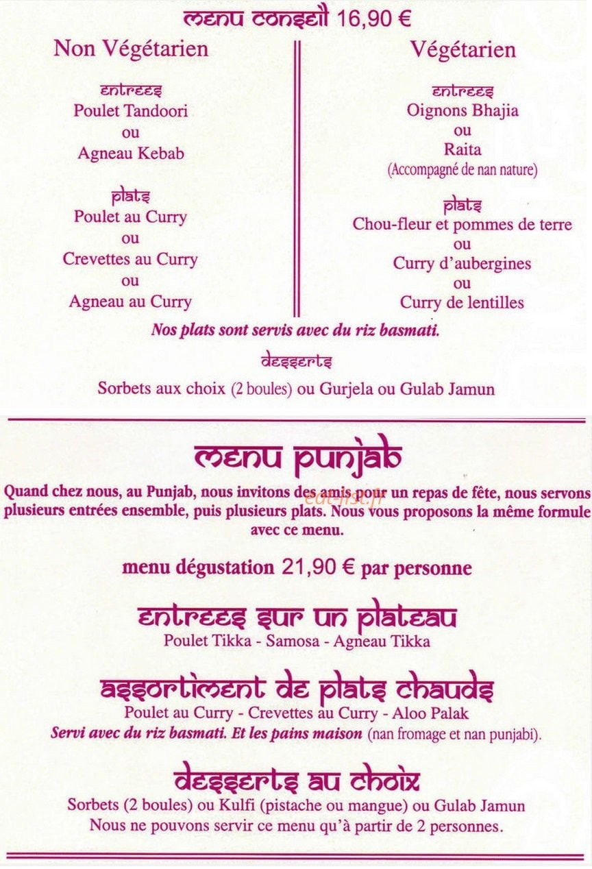 Le punjab — carte page 3