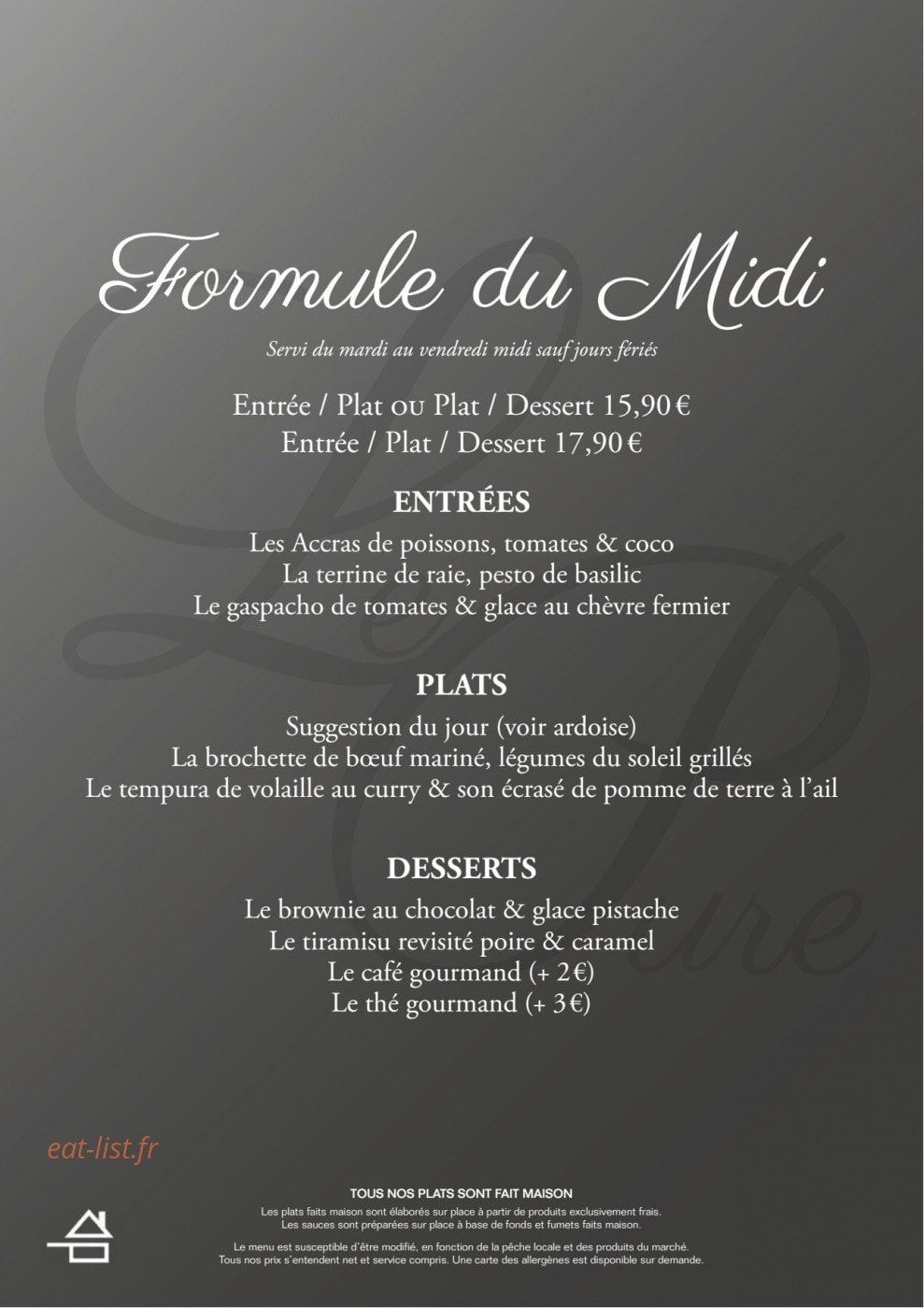Le pure — carte page 3