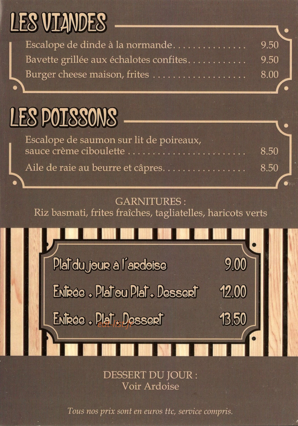 Les Capucines — carte page 2