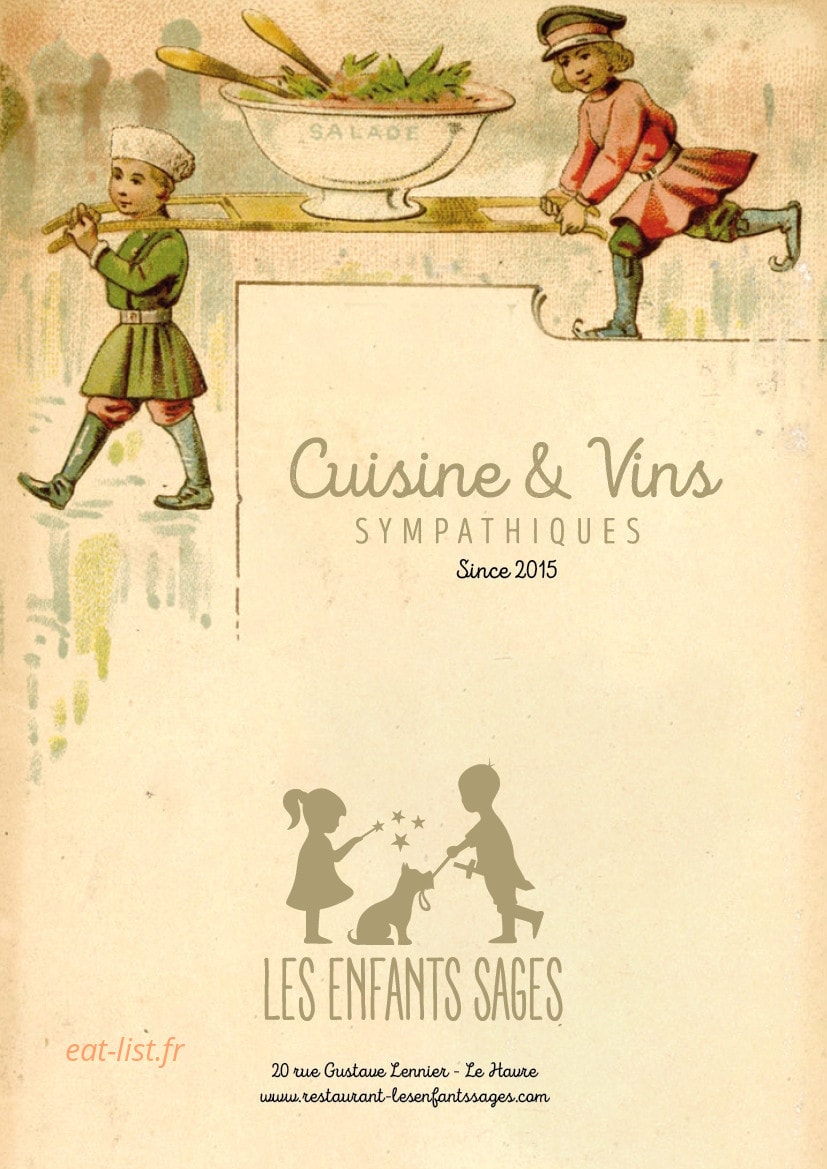 Les enfants sages — carte page 1