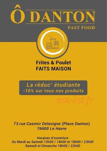 Ô Danton — carte page 1