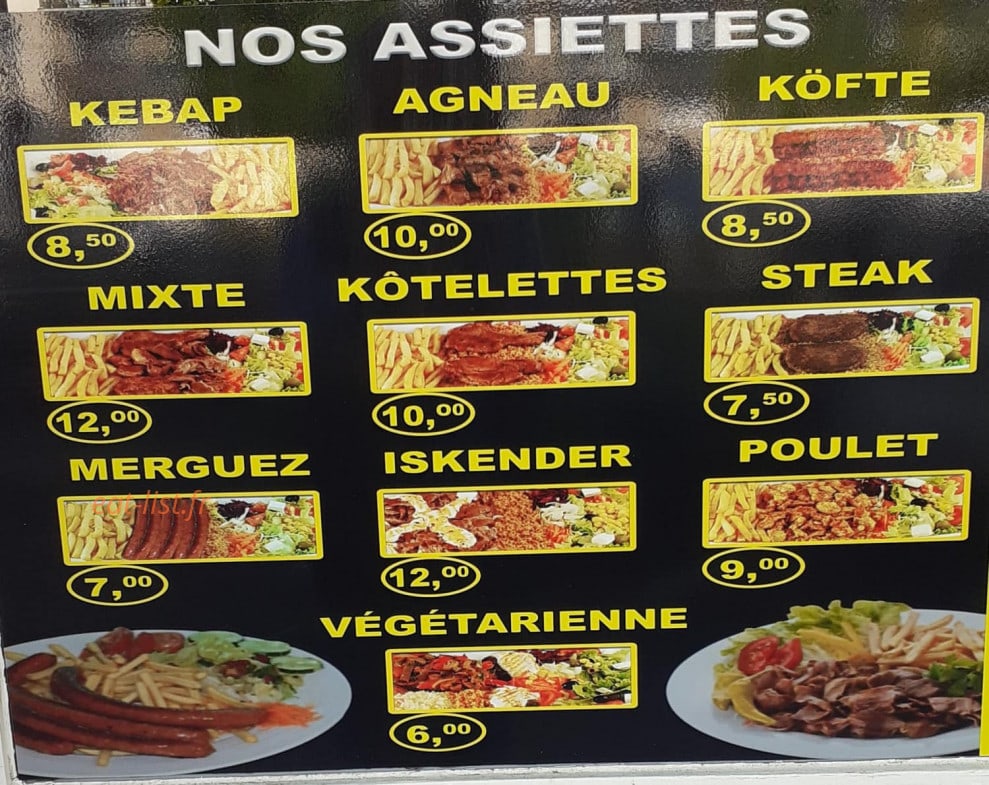 Restaurant Agora — carte page 4