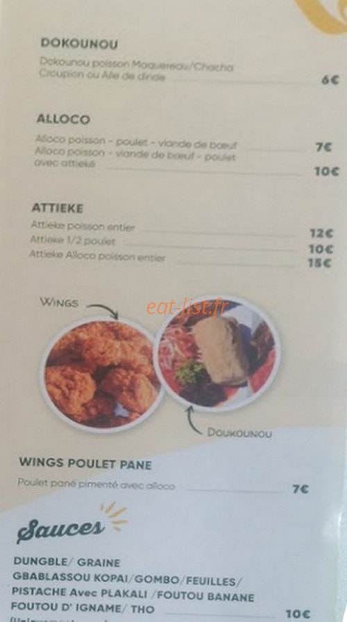 Resto Ivoire Rapide — carte page 3