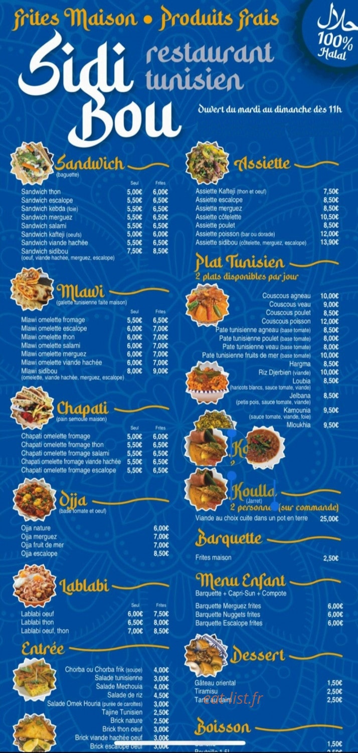 Sidi Bou — carte page 1