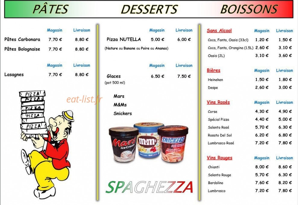 Spaghezza — carte page 2