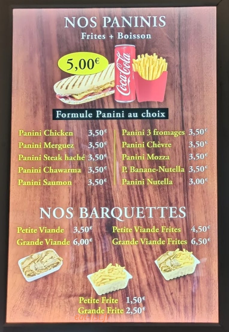 Take Away — carte page 2