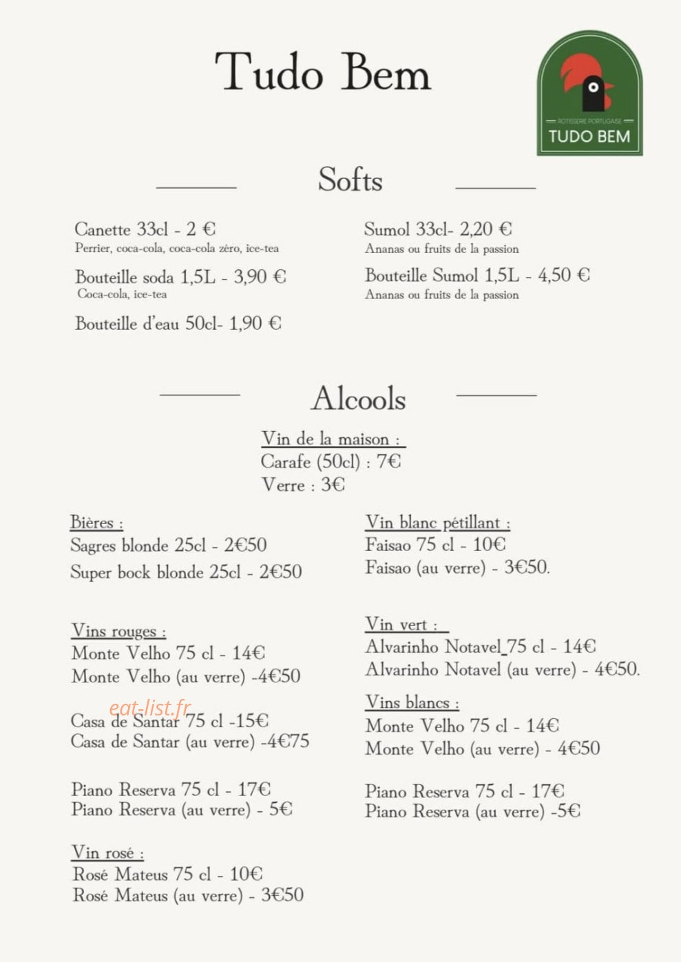 Tudo Bem — carte page 3