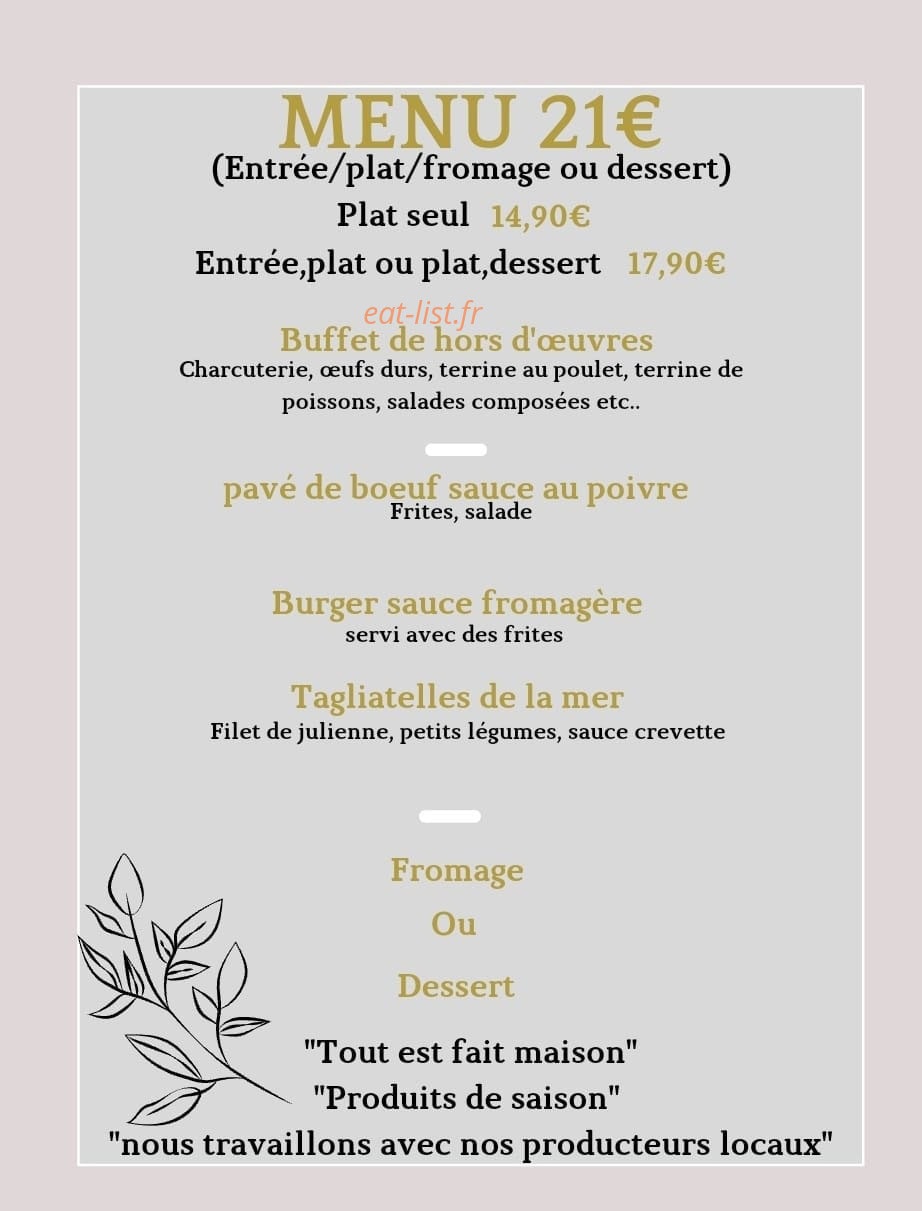 Le Marquis — carte page 1