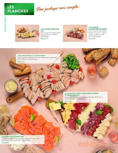 Class'croute — carte page 4