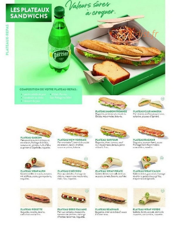Class'croute — carte page 5