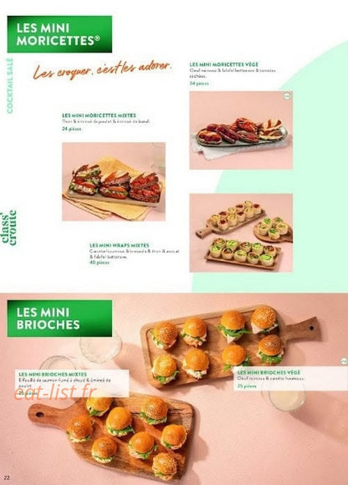 Class'croute — carte page 8