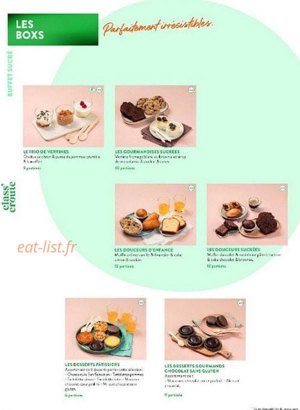 Class'croute — carte page 10