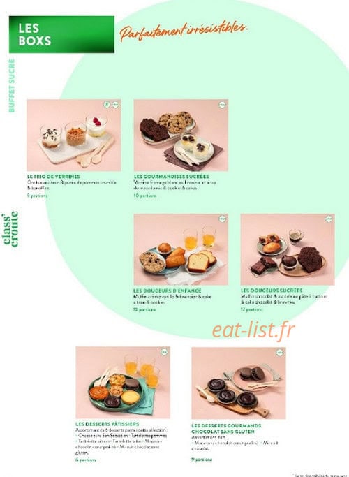 Class'croute — carte page 2