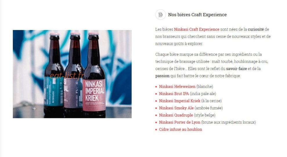 Ninkasi — carte page 14
