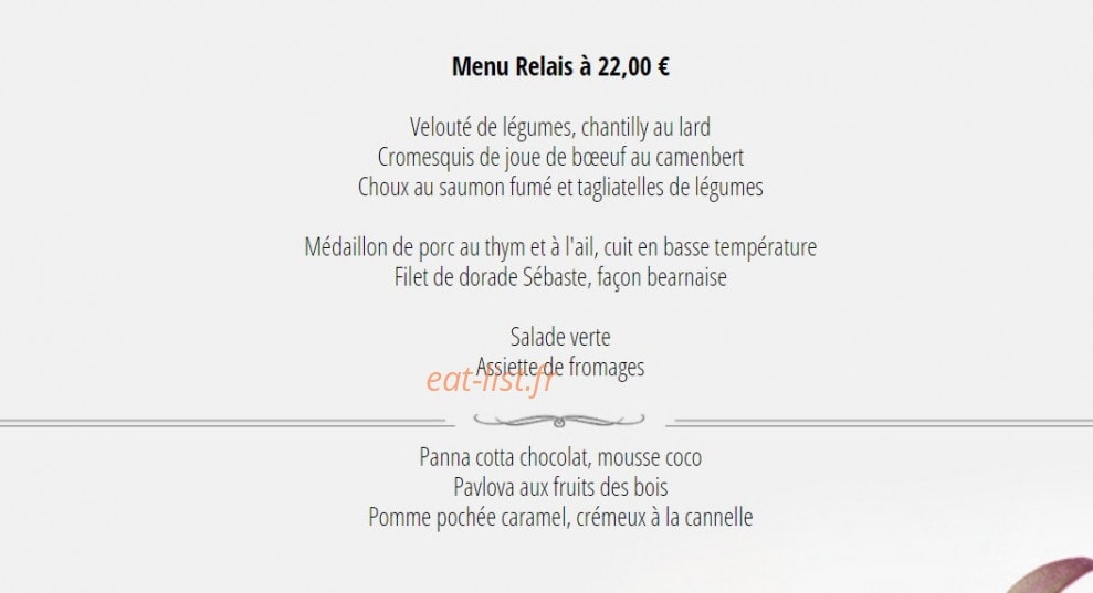 Relais du lion d'or — carte page 4