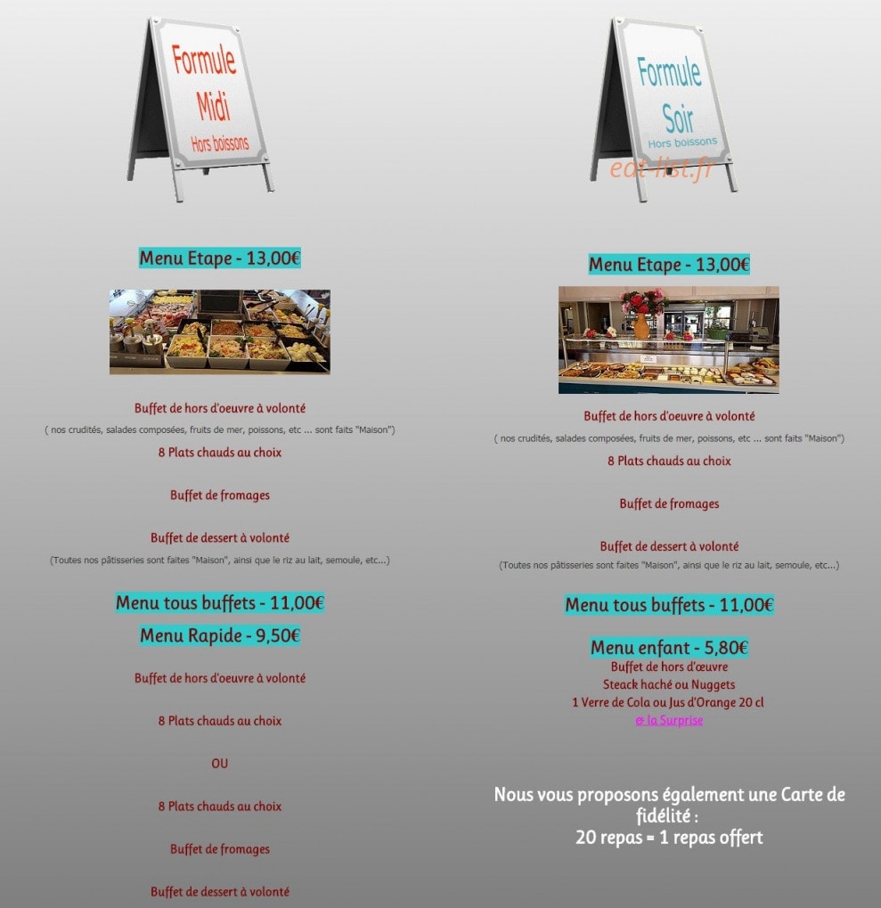Le Cormoran — carte page 1