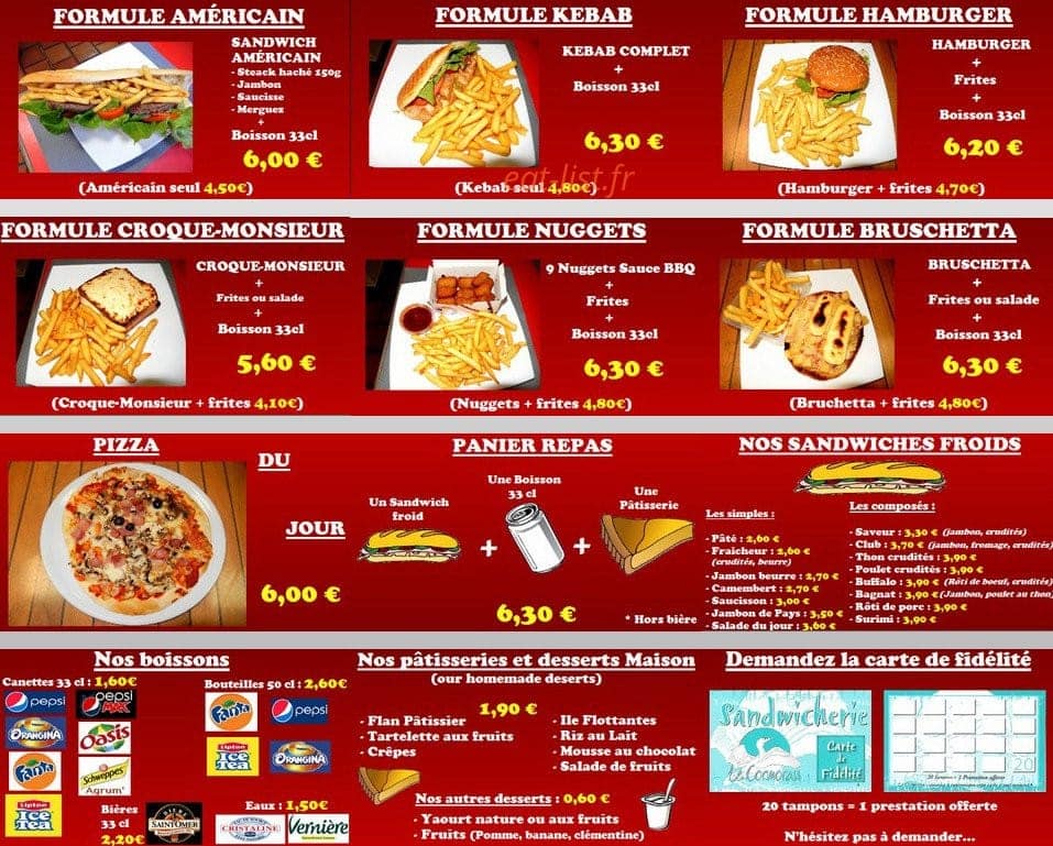 Le Cormoran — carte page 3