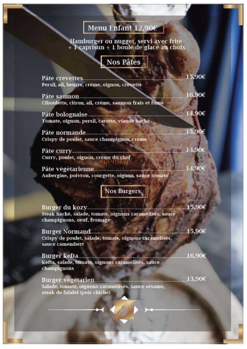 Le Kozy — carte page 3
