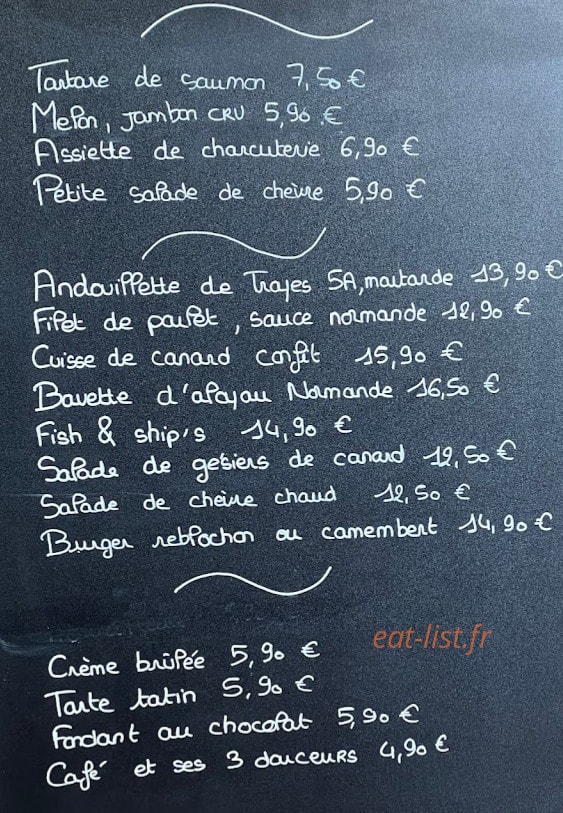 Le Swing — carte page 1