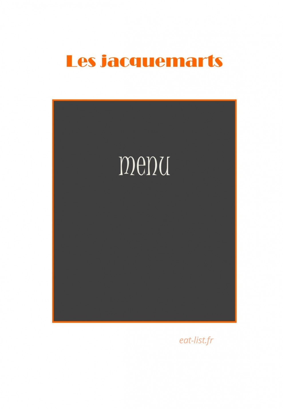 Les Jacquemarts — carte page 1